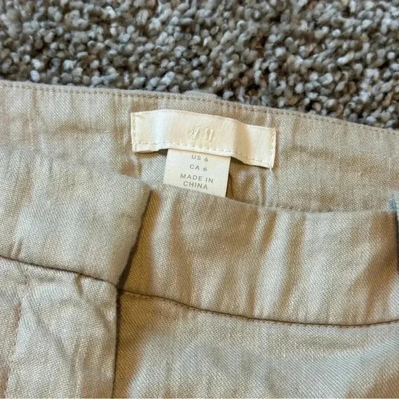 Linen Tailored Pants - Picture 3 of 7